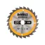 DEWALT CONSTRUCTION Disc de ferăstrău pentru lemn cu cuie 152 x 20 x 2,4 mm / 24 dinți