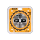 DEWALT CONSTRUCTION Disc de tăiere cu dinți pentru lemn încleiat 160 x 20 x 2,4 mm / 18T