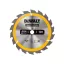 DEWALT CONSTRUCTION Disc de ferăstrău cu dinți pentru lemn 184 x 16 x 2,6 mm / 18T
