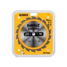 DEWALT CONSTRUCTION Disc de ferăstrău cu dinți pentru lemn 184 x 16 x 2,6 mm / 18T
