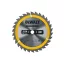 DEWALT CONSTRUCTION Disc de ferăstrău cu dinți pentru lemn 184 x 16 x 2,6 mm / 30T