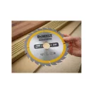 DEWALT CONSTRUCTION Disc de ferăstrău cu dinți pentru lemn 190 x 30 x 2,6 mm / 24T
