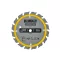 DEWALT CONSTRUCTION Disc de ferăstrău cu dinți pentru lemn 136 x 10 x 1,86 mm / 16T
