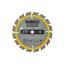 DEWALT CONSTRUCTION Disc de ferăstrău cu dinți pentru lemn 136 x 10 x 1,86 mm / 16T