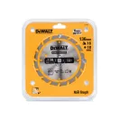 DEWALT CONSTRUCTION Disc de ferăstrău cu dinți pentru lemn 136 x 10 x 1,86 mm / 16T