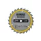 DEWALT CONSTRUCTION Disc de ferăstrău cu dinți pentru lemn 136 x 10 x 1,86 mm / 24 dinți