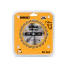 DEWALT CONSTRUCTION Disc de ferăstrău cu dinți pentru lemn 136 x 10 x 1,86 mm / 24 dinți