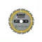 DEWALT CONSTRUCTION Disc de ferăstrău cuie pentru lemn 165 x 20 x 1,86 mm / 16 dinți