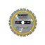 DEWALT CONSTRUCTION Disc de tăiere pentru lemn cu cuie 184 x 20 x 1,79 mm / 24T