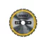 DEWALT CONSTRUCTION Disc de ferăstrău cu dinți pentru lemn 216 x 30 x 2,6 mm / 24T