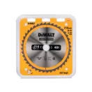 DEWALT CONSTRUCTION DISC DE FERĂSTRĂU CU VÂRFURI PENTRU LEMN 216 x 30 x 2,6 mm / 40T