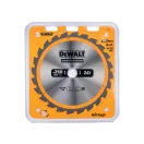 DEWALT CONSTRUCTION Disc de ferăstrău cuie pentru lemn 250 x 30 x 3,0 mm / 24 dinți