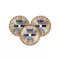 DEWALT CONSTRUCTION Set de discuri de ferăstrău, 3 piese, pentru lemn cu cuie, 250 x 30 x 2,6 mm / 2 x 24T + 48T