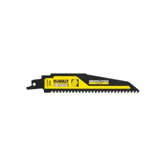   DEWALT EXTREME Lamă pentru ferăstrău sabie pentru lemn cu cuie 152 mm / 6TPI cu dinți din carbură