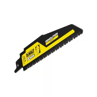   DEWALT EXTREME Lamă pentru ferăstrău sabie pentru lemn cu cuie 152 mm / 6TPI cu dinți din carbură