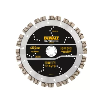   DEWALT ELITE Disc diamantat universal 230 x 22,2 mm segmentat