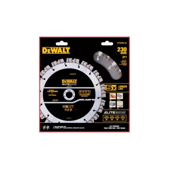  DEWALT ELITE Disc diamantat universal 230 x 22,2 mm segmentat