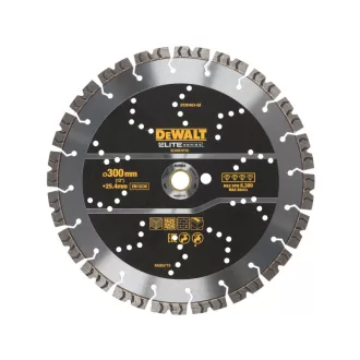   DEWALT ELITE Disc diamant universal de tăiere 300 x 25,4 mm segmentat
