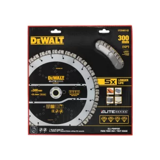   DEWALT ELITE Disc diamant universal de tăiere 300 x 25,4 mm segmentat