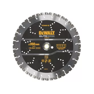   DEWALT ELITE Disc diamantat segmentat pentru beton 355 x 25,4 mm