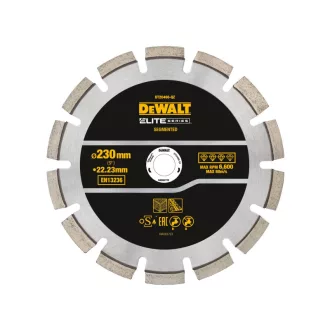   DEWALT ELITE Disc diamantat segmentat pentru asfalt 230 x 22,2 mm