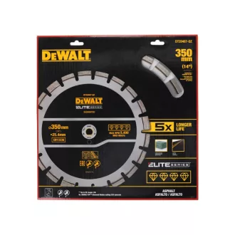   DEWALT ELITE Disc diamantat segmentat pentru asfalt 355 x 25,4 mm