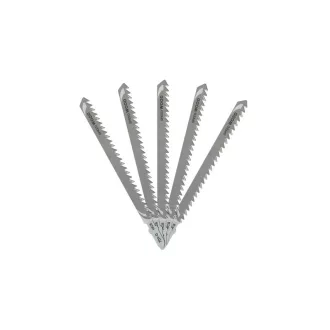   DEWALT Lame pentru fierăstrău pendular pentru lemn T301DL 132/100 x 4,0 mm HCS (5 buc)