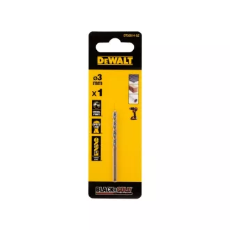 DEWALT BLACK & GOLD Burghiu spiralat 3,0 x 61/33 mm HSS