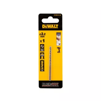 DEWALT BLACK & GOLD Burghiu spiralat HSS 3,2 x 65/36 mm
