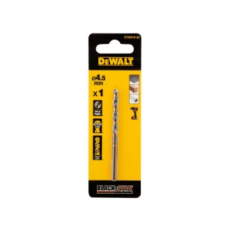 DEWALT BLACK & GOLD Burghiu spirală 4,5 x 80/47 mm HSS