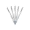 DEWALT Plăcuță pentru fierăstrău pendular pentru lemn T301CD 116/87 x 3,0 mm HCS (5 buc)