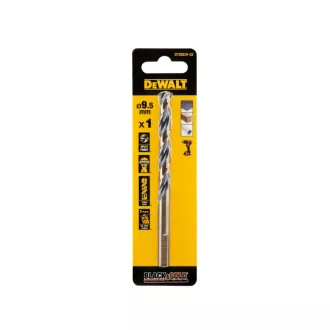 DEWALT BLACK & GOLD Burghiu spiralat HSS 9,5 x 125/81 mm