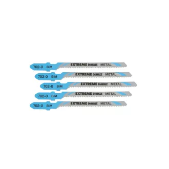   DEWALT EXTREME Pânză de fierăstrău pendular pentru metal T118OF 82/55 x 1,5 mm bi-metal (5 buc)