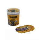 DEWALT Disc de tăiere pentru metal 125 x 1,0 x 22,2 mm inox WA60TBF în ambalaj de găleată (100 buc)