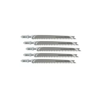   DEWALT Foaie fierăstrău pendular pentru lemn T234X 116/91 x 2,0-3,0 mm HCS (5 buc)