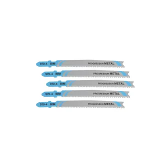  DEWALT EXTREME Lame pentru fierăstrău pendular pentru metal T123X 100/74 x 1,2-2,6 mm HSS (5 buc)