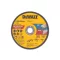 DEWALT Disc de tăiere pentru INOX/metal 76 x 10 x 1,6 (3 buc)