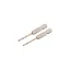DEWALT BLACK & GOLD Burghiu spirală 2,0 x 55/12 mm HSS cu prindere 1/4" HEX (2 buc)