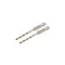 DEWALT BLACK & GOLD Burghiu spiralat HSS 3,0 x 75/26 mm cu prindere 1/4" HEX (set 2 buc)