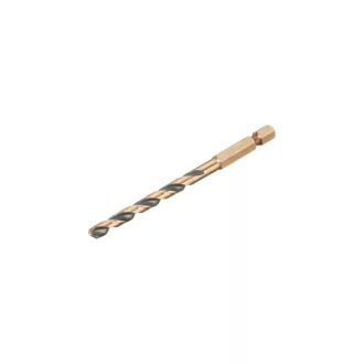   DEWALT BLACK & GOLD Burghiu spiralat HSS 5,0 x 95/56 mm cu prindere 1/4" HEX