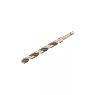   DEWALT BLACK & GOLD Burghiu spiralat 10,0 x 138/100 mm HSS cu prindere 1/4" HEX