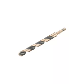   DEWALT BLACK & GOLD Burghiu spiralat HSS 11,0 x 145/107 mm cu prindere 1/4" HEX
