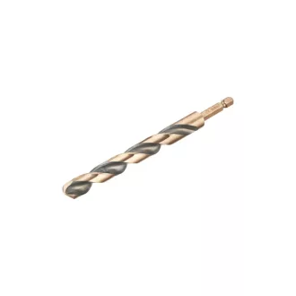   DEWALT BLACK & GOLD Burghiu spirală 12,0 x 145/107 mm HSS cu prindere 1/4" HEX