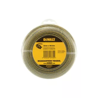 Fir de tuns iarba DEWALT 2,0 mm x 68,8 m împletit