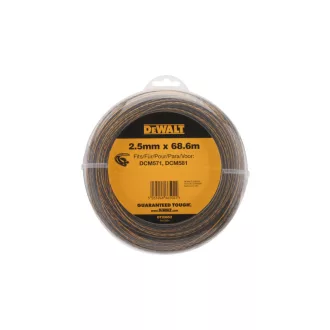 DEWALT Fir de tuns iarba 2,5 mm x 68,6 m, răsucit