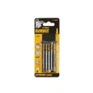 DEWALT EXTREME Lamă pentru ferăstrău pendular pentru plăci laminate T101BIF 82/59 x 1,7 mm bimetal (5 buc)