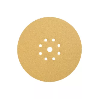   DEWALT Hârtie abrazivă cu velcro 225 mm, 8 găuri / P80 (10 buc)