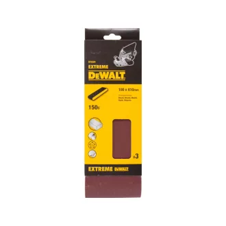 DEWALT BENZI ABRAZIVE 100 x 610 mm / P120 (3 buc)
