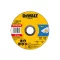 DEWALT Disc de tăiere pentru metal 125 x 1,0 x 22,2 mm inox WA60TBF în cutie de metal (10 buc)