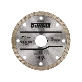   DEWALT Disc diamantat universal 115 x 2,1 x 7,0 x 22,2 mm turbo